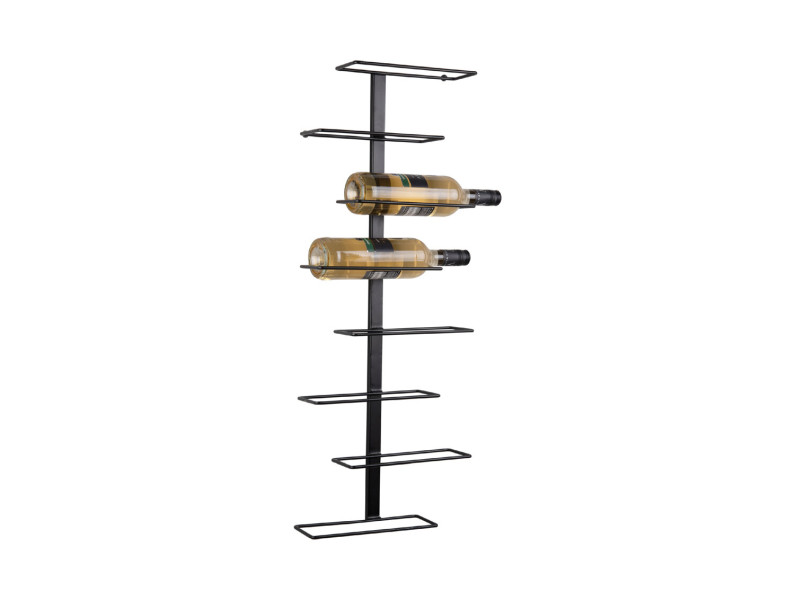 Metalowy stojak na wino FLOAT, 80,5 cm 447838