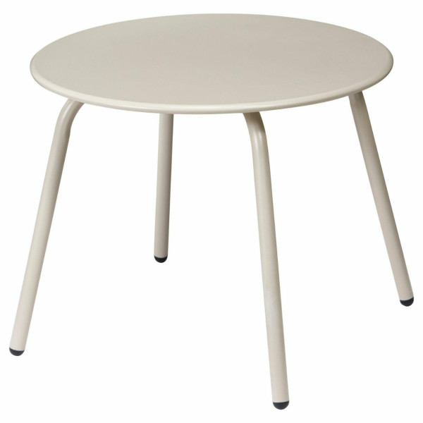 Metalowy stolik pomocniczy beżowy 50xh40 cm 994496