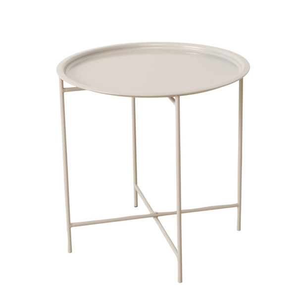 Metalowy stolik pomocniczy ROCKO, Ø 46 cm 567468