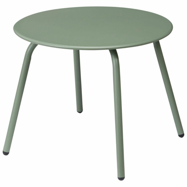 Metalowy stolik pomocniczy zielony 50xh40 cm 994507