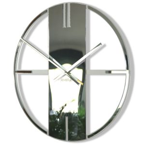 Metalowy zegar ścienny lustro Unique 50cm 602161 Metalowy zegar ścienny lustro Unique 50cm 602161