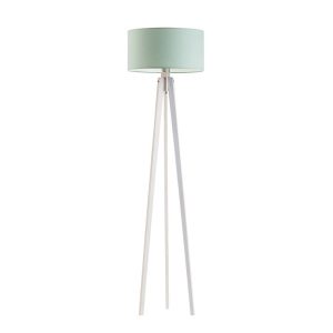 MIAMI lampa podłogowa drewniana do salonu Biały/ Miętowy 1003815 MIAMI lampa podłogowa drewniana do salonu Biały/ Miętowy 1003815