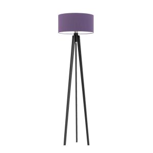MIAMI lampa podłogowa drewniana do salonu Heban/ Fioletowy 1003620 MIAMI lampa podłogowa drewniana do salonu Heban/ Fioletowy 1003620