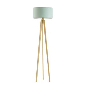MIAMI lampa stojąca drewno styl nordic Dąb/ Miętowy 1003631 MIAMI lampa stojąca drewno styl nordic Dąb/ Miętowy 1003631