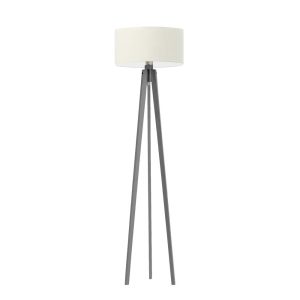 MIAMI lampa stojąca drewno styl nordic Popielaty/ Ecru 1003628 MIAMI lampa stojąca drewno styl nordic Popielaty/ Ecru 1003628