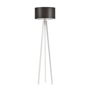 MIAMI lampa tripod drewno minimalistyczna Biały/ Brązowy 1003621 MIAMI lampa tripod drewno minimalistyczna Biały/ Brązowy 1003621