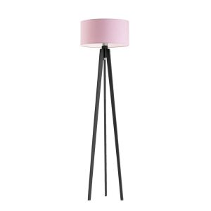 MIAMI tripod lampa stojąca styl loft Heban/ Jasny Różowy 1004117 MIAMI tripod lampa stojąca styl loft Heban/ Jasny Różowy 1004117