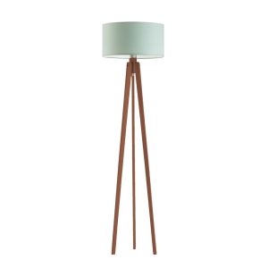 MIAMI tripod lampa stojąca styl loft Mahoń/ Miętowy 1003821 MIAMI tripod lampa stojąca styl loft Mahoń/ Miętowy 1003821