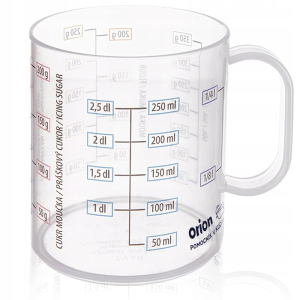 Miarka kuchenna Orion 250 ml kubek do odmierzania produktów spożywczych 1067218