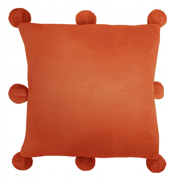 Miękka poszewka Blumi 40x40 rudy 816708