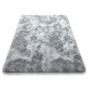 Miękki Pluszowy Dywan FLARE Eco Futro Shaggy – 160×230 cm Ombre Szary 936209 Miękki Pluszowy Dywan FLARE Eco Futro Shaggy – 160×230 cm Ombre Szary 936209