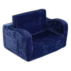 Mini Sofa dla Dzieci do Pokoju Dziecka Kanapa Dziecięca granat 957667 Mini Sofa dla Dzieci do Pokoju Dziecka Kanapa Dziecięca granat 957667