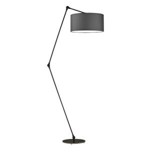 Minimalistyczna lampa podłogowa BARI Czarny – Grafitowy 872547 Minimalistyczna lampa podłogowa BARI Czarny – Grafitowy 872547