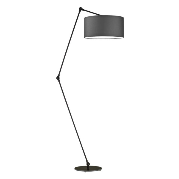 Minimalistyczna lampa podłogowa BARI Czarny - Grafitowy 872547
