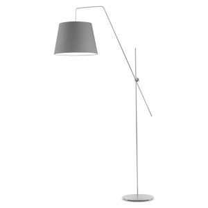 Minimalistyczna lampa podłogowa VIGO Srebrny – Szary Stalowy 874272 Minimalistyczna lampa podłogowa VIGO Srebrny – Szary Stalowy 874272
