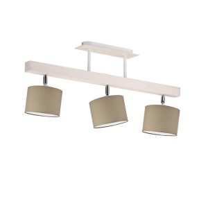 Minimalistyczna lampa sufitowa HOLLYWOOD Biały – Beżowy 962268 Minimalistyczna lampa sufitowa HOLLYWOOD Biały – Beżowy 962268