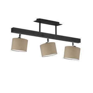 Minimalistyczna lampa sufitowa HOLLYWOOD Heban – Beżowy 962294 Minimalistyczna lampa sufitowa HOLLYWOOD Heban – Beżowy 962294