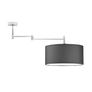 Minimalistyczna lampa sufitowa RANGUN Chrom – Grafitowy 870758 Minimalistyczna lampa sufitowa RANGUN Chrom – Grafitowy 870758