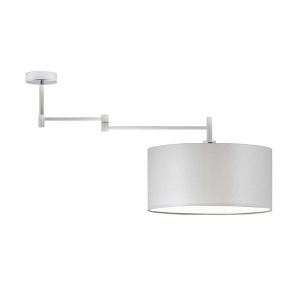 Minimalistyczna lampa sufitowa RANGUN Chrom – Jasny Szary 870671 Minimalistyczna lampa sufitowa RANGUN Chrom – Jasny Szary 870671