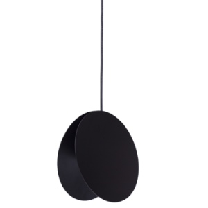 Minimalistyczna LAMPA WISZĄCA PILLS L 33cm CZARNA 207232 Minimalistyczna LAMPA WISZĄCA PILLS L 33cm CZARNA 207232