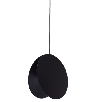 Minimalistyczna LAMPA WISZĄCA PILLS L 33cm CZARNA 207232