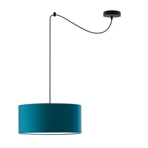 Minimalistyczna lampa wisząca WAIKIKI W1 Czarny – Morski 879458 Minimalistyczna lampa wisząca WAIKIKI W1 Czarny – Morski 879458