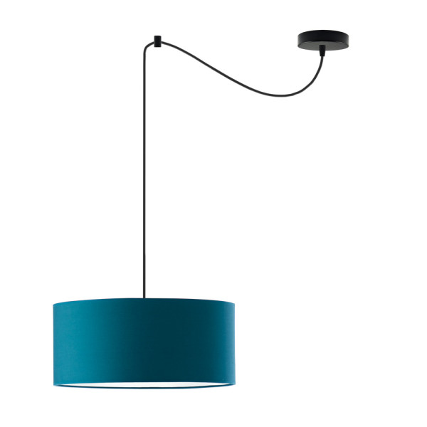 Minimalistyczna lampa wisząca WAIKIKI W1 Czarny - Morski 879458