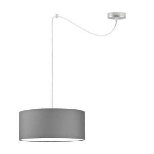 Minimalistyczna lampa wisząca WAIKIKI W1 Stal Szczotkowana – Szary Stalowy 879434 Minimalistyczna lampa wisząca WAIKIKI W1 Stal Szczotkowana – Szary Stalowy 879434