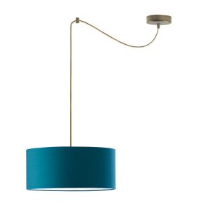 Minimalistyczna lampa wisząca WAIKIKI W1 Stare Złoto – Morski 879399 Minimalistyczna lampa wisząca WAIKIKI W1 Stare Złoto – Morski 879399