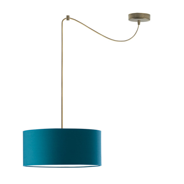 Minimalistyczna lampa wisząca WAIKIKI W1 Stare Złoto - Morski 879399