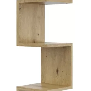 Minimalistyczna narożna półka ścienna dąb artisan – Lurix 292319 Minimalistyczna narożna półka ścienna dąb artisan – Lurix 292319
