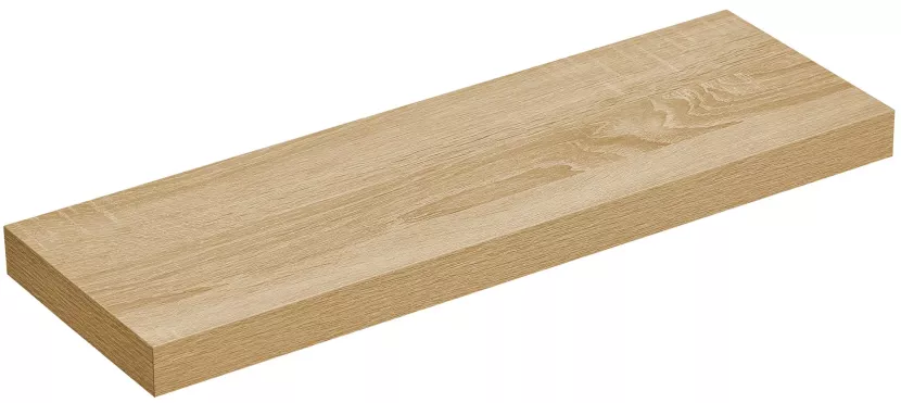 Minimalistyczna półka ścienna dąb sonoma - Sarvro 648701