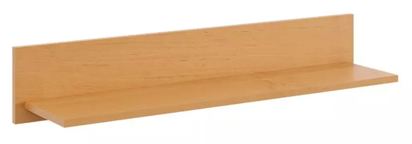 Minimalistyczna półka ścienna w kolorze olcha - Xynix 292969