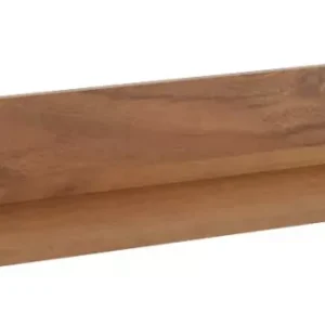 Minimalistyczna pólka ścienna w kolorze orzech – Ritica 292961