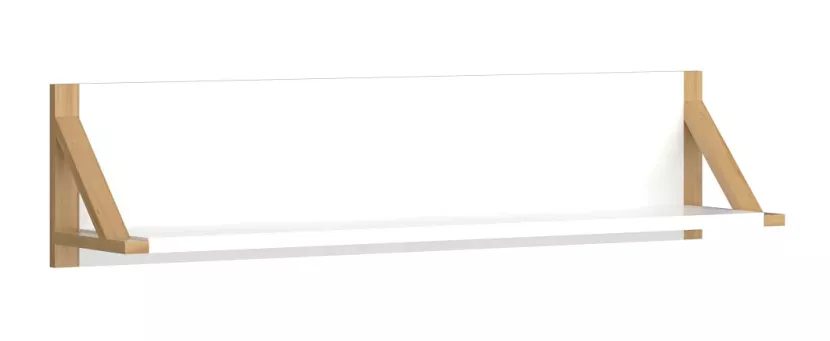 Minimalistyczna półka ścienna - Zyeno 702217