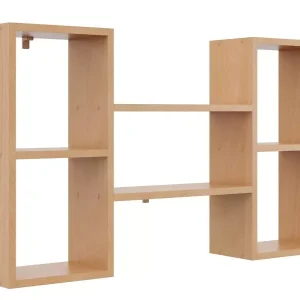 Minimalistyczna półka wisząca w kolorze buk – Sarreon 203011 Minimalistyczna półka wisząca w kolorze buk – Sarreon 203011