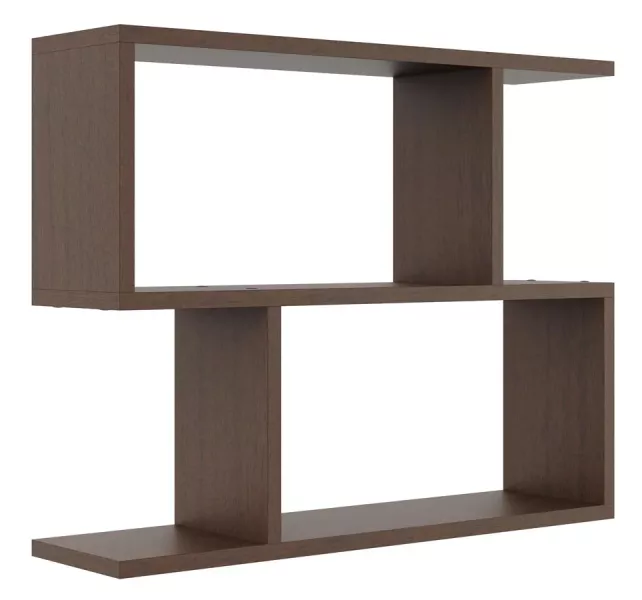 Minimalistyczna półka wisząca w kolorze - Joreon 116034
