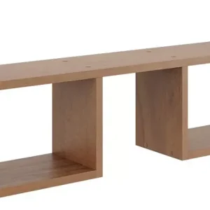 Minimalistyczna półka wisząca w kolorze orzech – Tiro 292962 Minimalistyczna półka wisząca w kolorze orzech – Tiro 292962