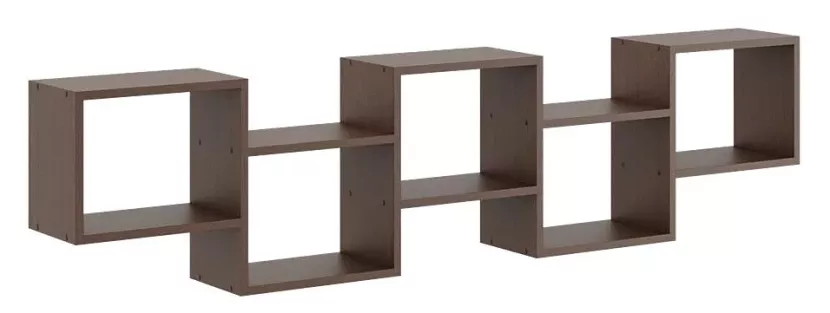 Minimalistyczna półka wisząca w kolorze - Riax 288250