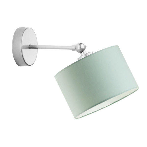 Minimalistyczny kinkiet z regulacją do dziecka TETE czarny/miętowy 891537