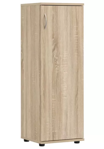 Minimalistyczny regał biurowy dąb sonoma - Elro 224670