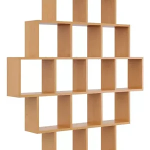 Minimalistyczny regał wiszący w kolorze olchy – Joren 292977 Minimalistyczny regał wiszący w kolorze olchy – Joren 292977