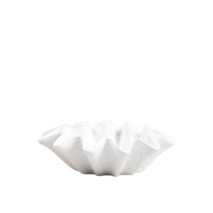 Misa dekoracyjna EVANIA ceramiczna biała 19x19x6 cm HOMLA 936120 Misa dekoracyjna EVANIA ceramiczna biała 19x19x6 cm HOMLA 936120
