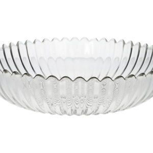 Misa dekoracyjna szklana 30 cm transparentna 664872 Misa dekoracyjna szklana 30 cm transparentna 664872