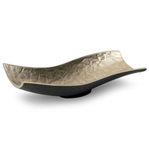 Misa Pedro 39x16x9 czarna złota 755427 Misa Pedro 39x16x9 czarna złota 755427