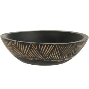 Misa z drewna mango z etnicznym wzorem 24×7 cm 200 ml 386640