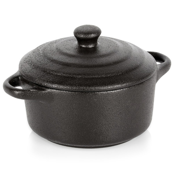 Miseczka do zapiekania porcelanowa z pokrywką 300 ml 781913
