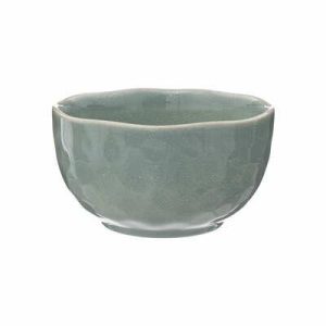 MISKA CERAMICZNA Zoé 700 ml ZIELONA ze żłobieniami 413168