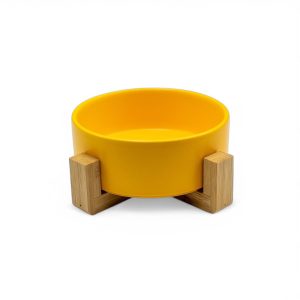 Miska dla psa kota ceramiczna miseczka ze stojakiem na wodę karmę podstawa 757661 Miska dla psa kota ceramiczna miseczka ze stojakiem na wodę karmę podstawa 757661
