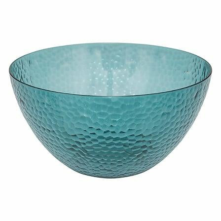 MISKA Estiva 25,5 cm PLASTIKOWA niebieska z polistyrenu 510131